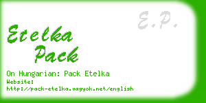 etelka pack business card